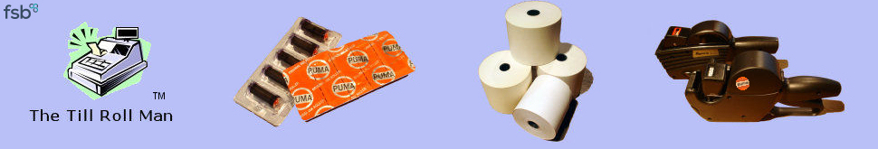 Till Rolls, Credit Card Machine Rolls, Chip &amp; Pin and PDQ machine Rolls from The Till Roll Man UK Company & Retail Supplier